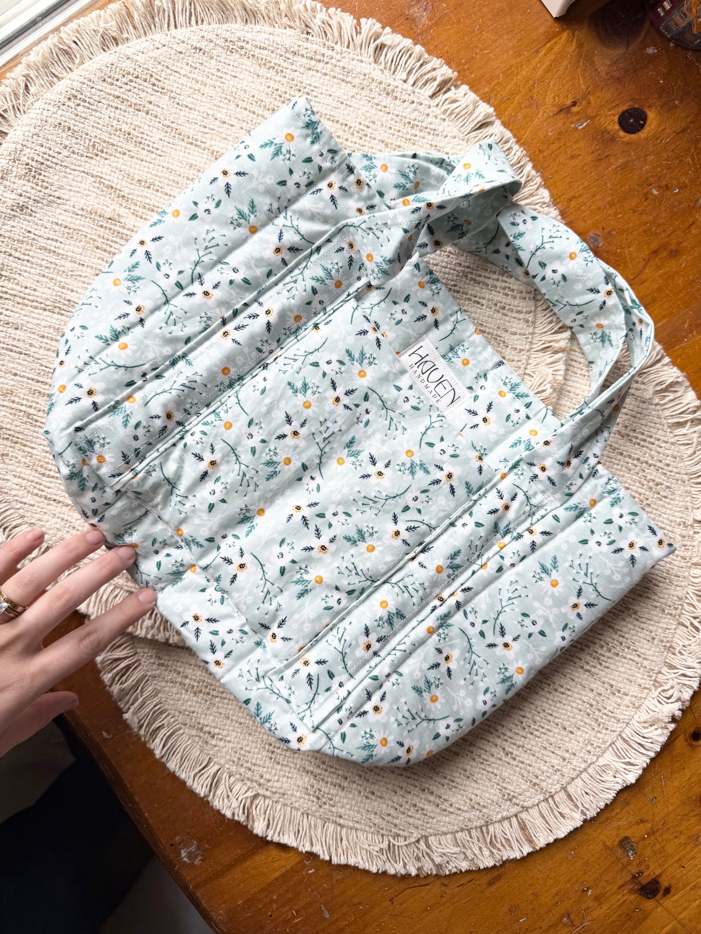 Mini Tote Bag - Spring Bloom