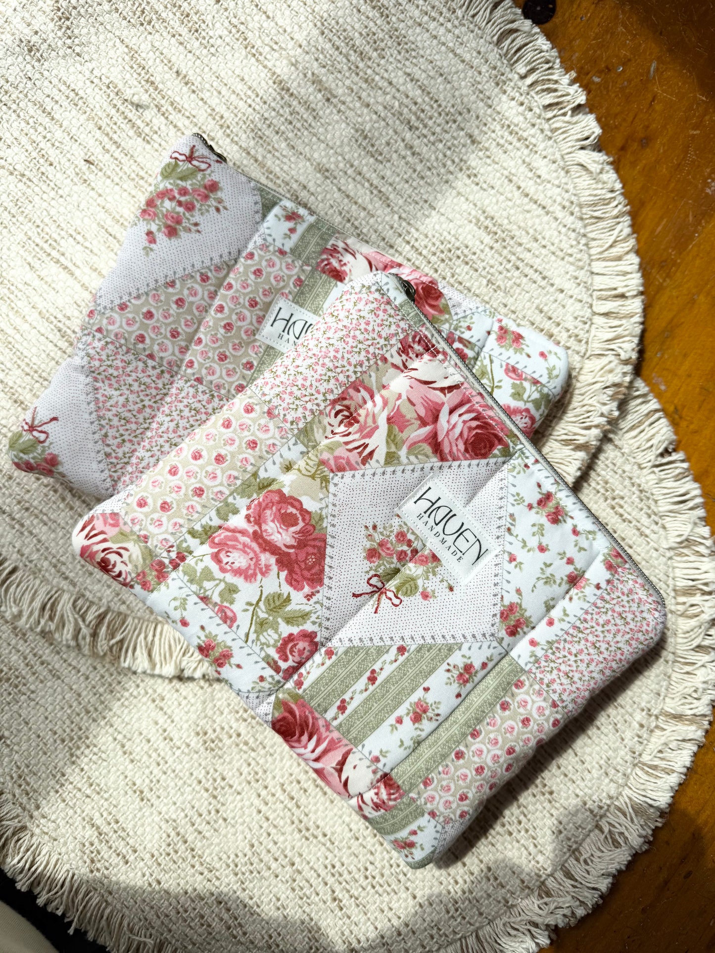 Toiletry Pouch - Rose Patchwork