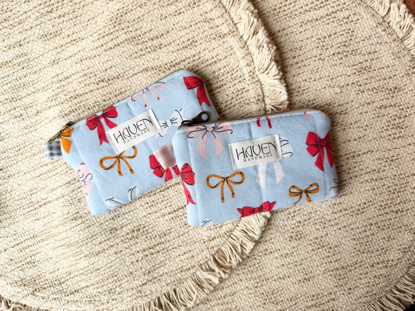 Wallet/Coin Pouch - Patriotic Bow