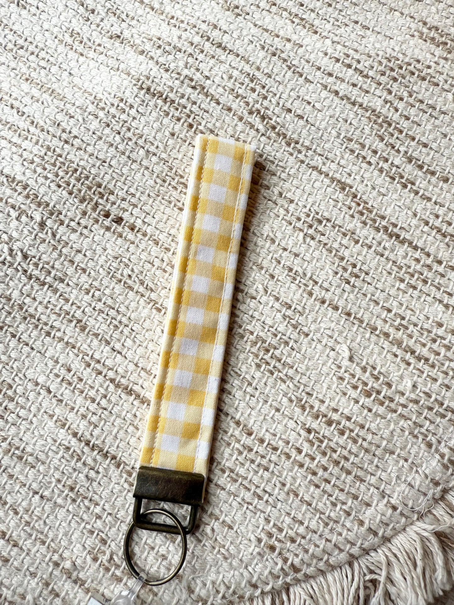 Wristlet - Yellow Picnic