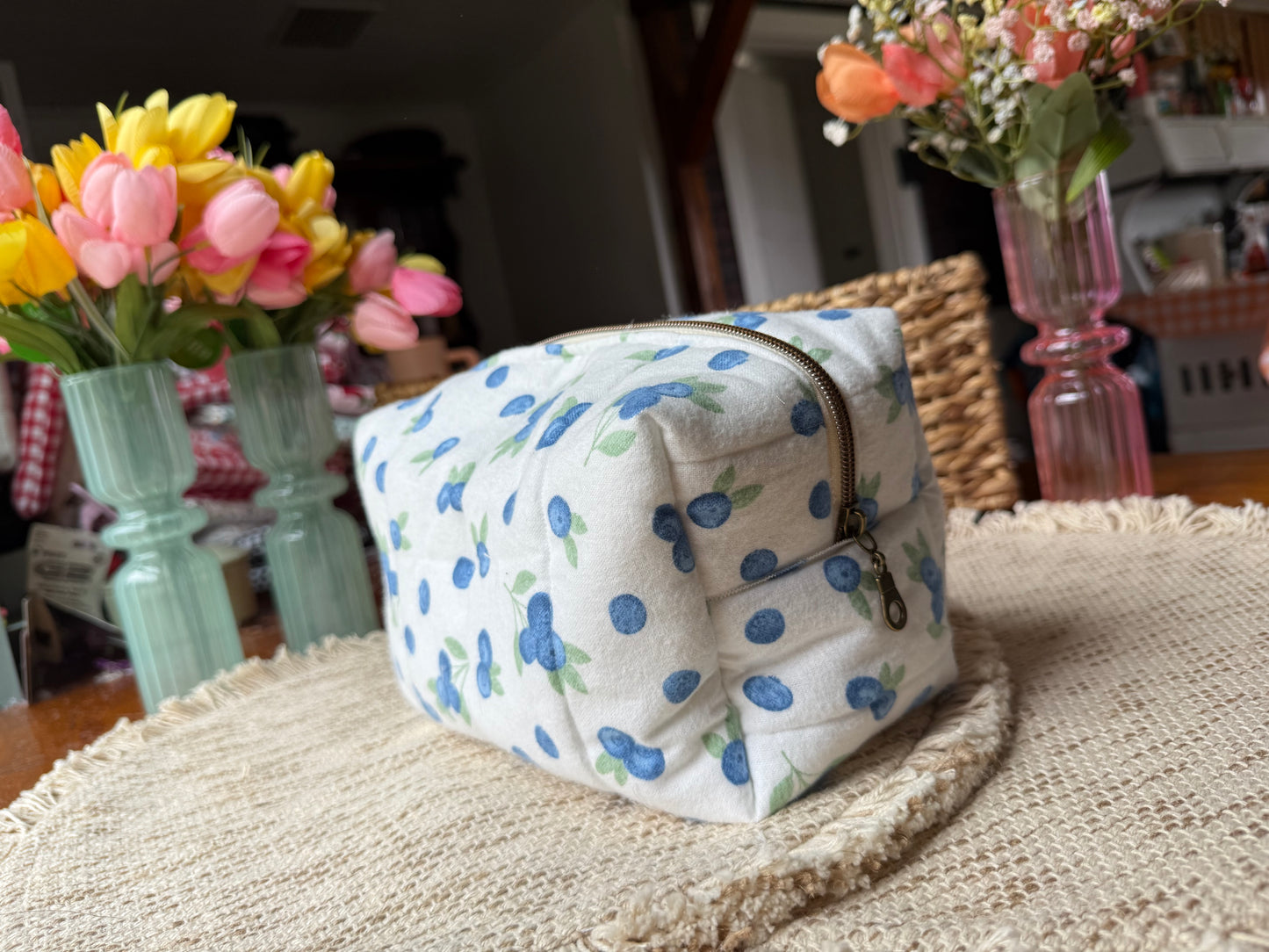 Box Pouch - Blueberry