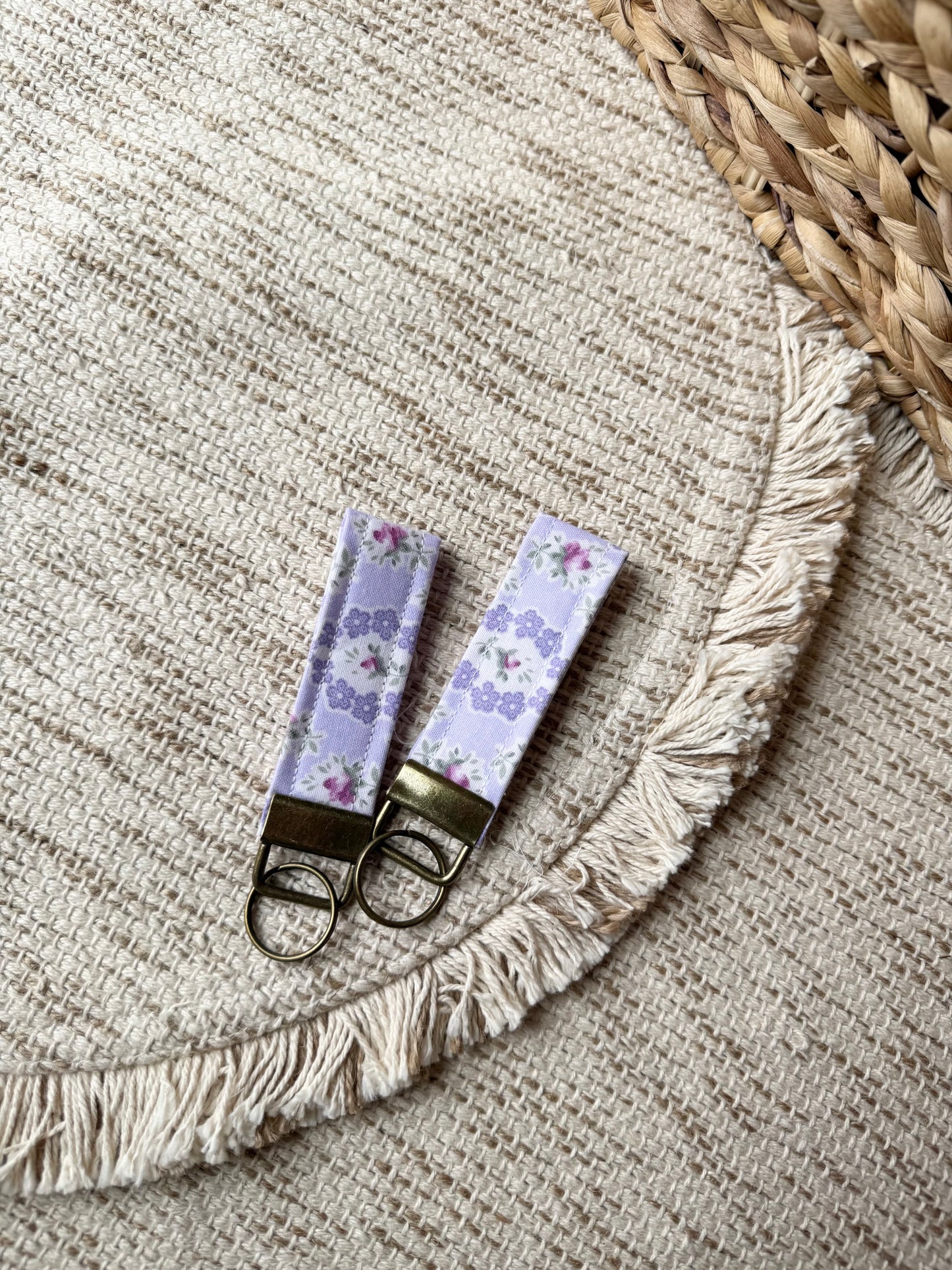 Mini Wristlet - Vintage Purple