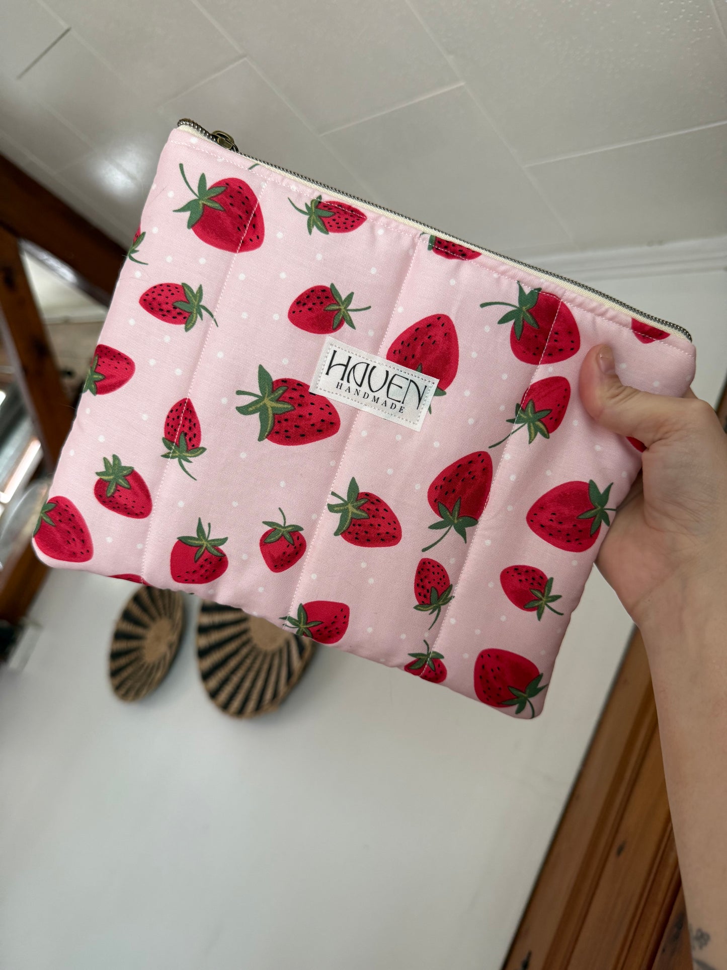 Toiletry Pouch - Strawberry Bliss