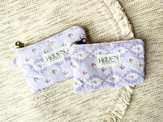 Wallet/Coin Pouch - Vintage Purple