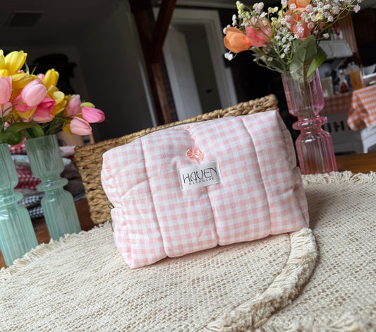Box Pouch - Pink Picnic