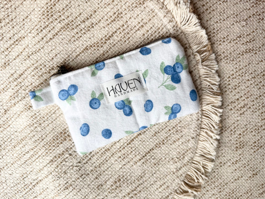 Wallet/Coin Pouch - Blueberry