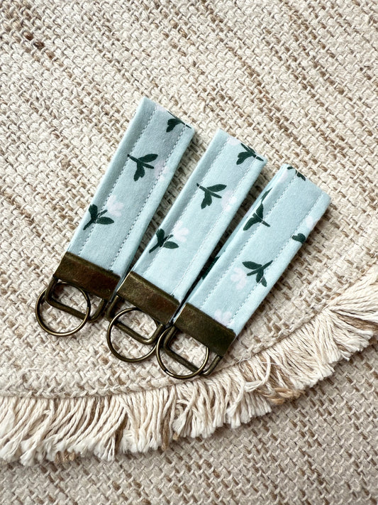 Mini Wristlet - Blue Blossom