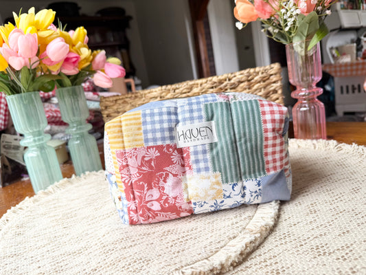 Box Pouch - Patchwork