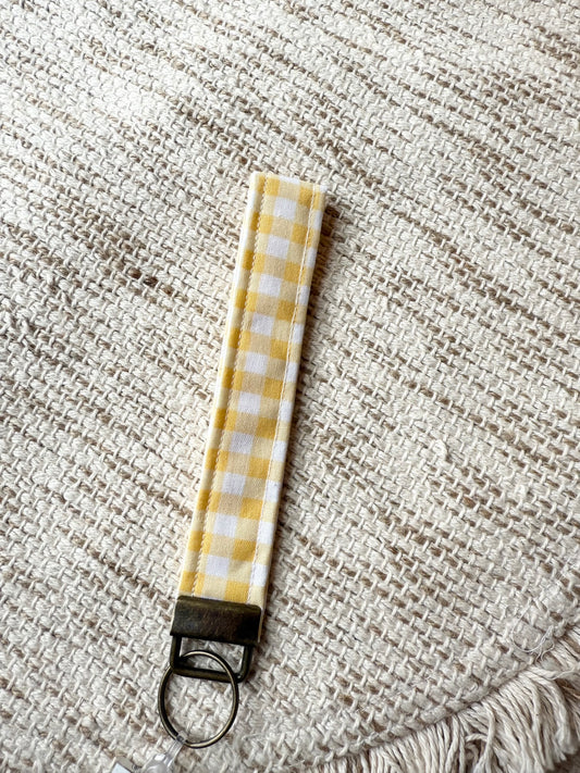 Wristlet - Yellow Picnic