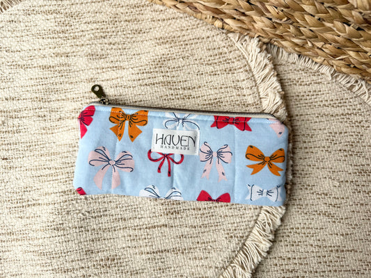 Glasses/Pencil Pouch - Patriotic Bows