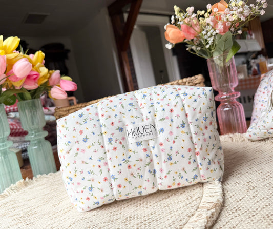 Box Pouch - Ditsy Floral